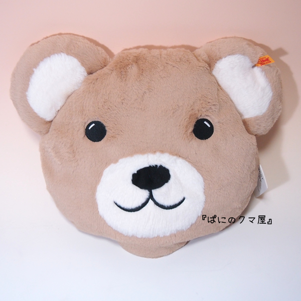 シュタイフ社テディベアクッション1(Teddy bear cushion)